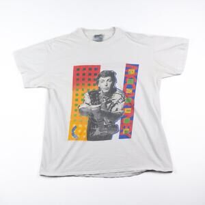 Vintage 1989 Paul McCartney World Tour Tee XL Brockum Single Stitch USA Beatles